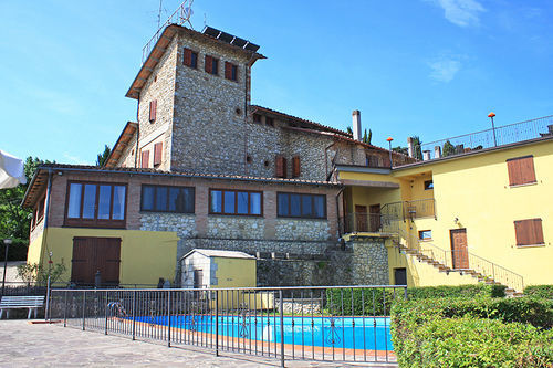 La Torre Ai Mari Hotel Sarteano Exterior foto